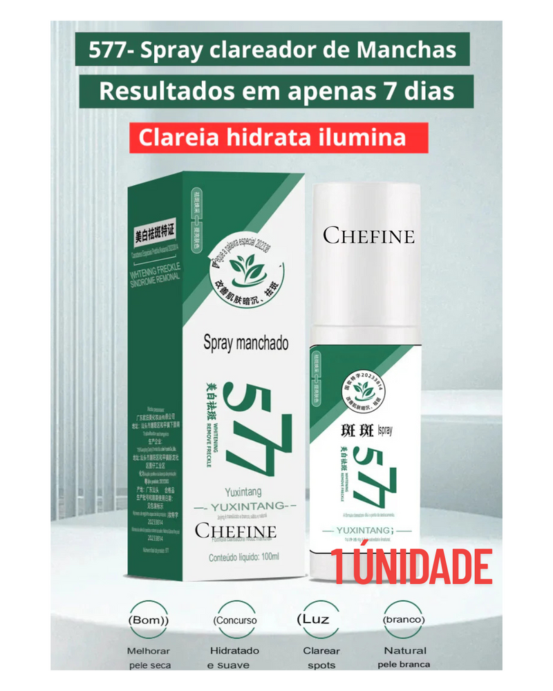 Spray Removedor de  manchas de Sol, IDADE E MELASMA! Desconto+ Frete Grátis