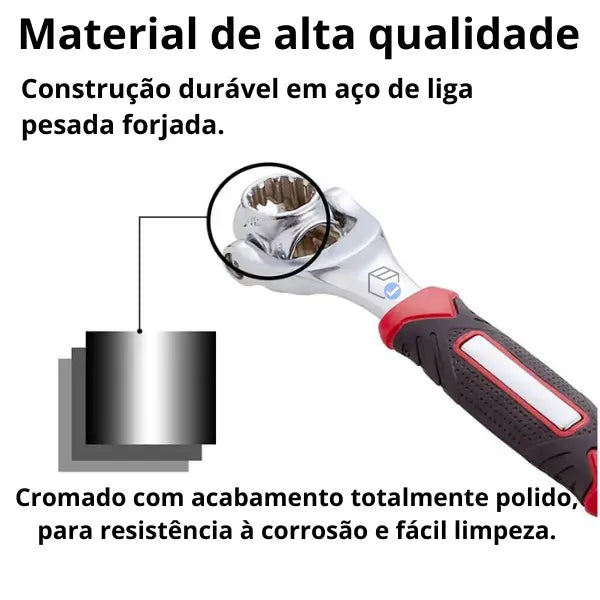 Chave Multifuncional 48 Funções Em 1 Fácil de Usar